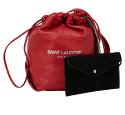 Teddy Bucket, Leather, Red, 0718, DB/P, 1*